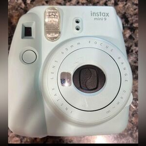 Fujifilm Instax Mini 9 Instant Camera - Ice Blue